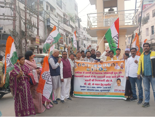 अडानी मामले में कांग्रेस का विरोध, मोदी-शाह के साथ खड़ा होने पर उठे सवाल